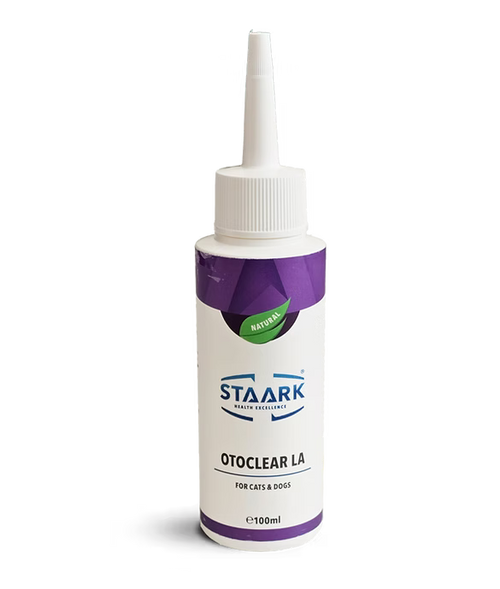 Супер почистващ препарат за уши за кучета и котки OtoClear LA 100ml