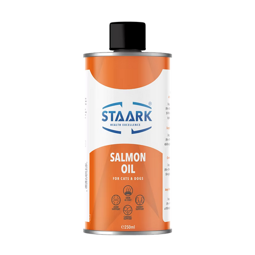 Масло от сьомга STAARK - висококачествена добавка за кучета и котки 250ML