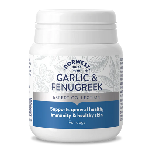 Dorwest Хранителни добавки - Таблетки с чесън и сминдух за кучета