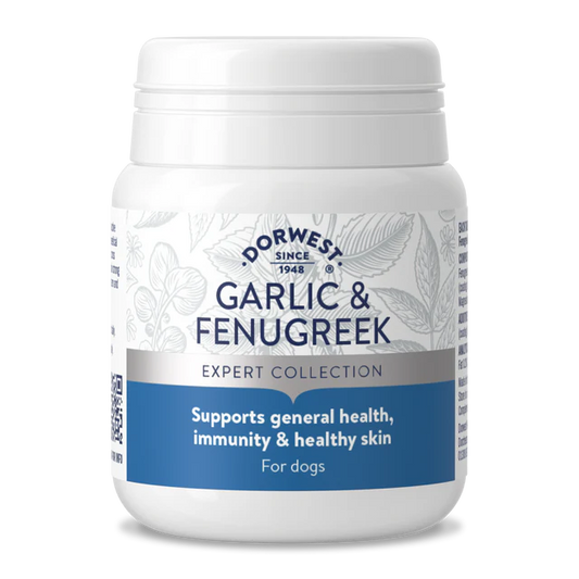 Dorwest Хранителни добавки - Таблетки с чесън и сминдух за кучета