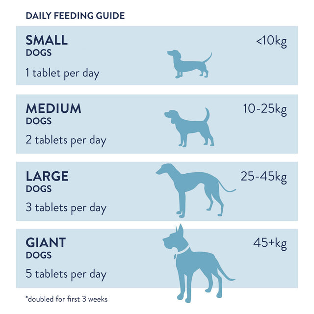 Dorwest Хранителни добавки - Таблетки с чесън и сминдух за кучета