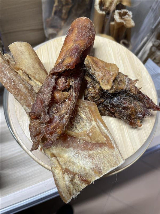 Натурално лакомство за куче - Премиум телешки скалп