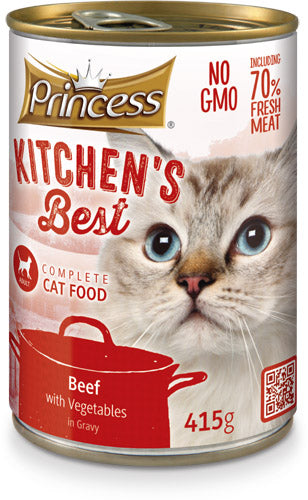 Консерва с телешко и зеленчуци в сос PRINCESS KITCHEN'S BEST 415GR