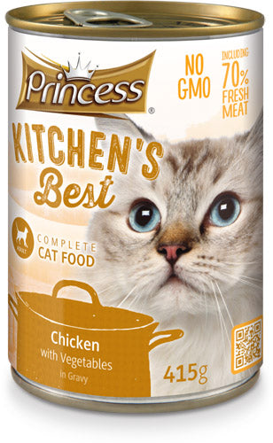 Консерва с пилешко и зеленчуци в сос PRINCESS KITCHEN'S BEST 415GR