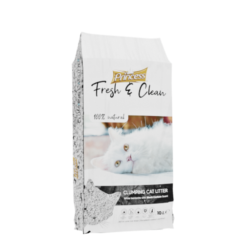 Котешка тоалетна Princess Fresh Clean – АРОМАТ НА ЧЕРЕН ВЪГЛЕН