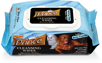 Мокри кърпички за кучета и котки с различни аромати 60-80 бр.