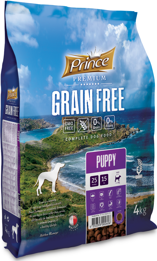 Беззърнени гранули за кученца от средни и едри породи GRAIN FREE PUPPY M/L 4KG/12KG