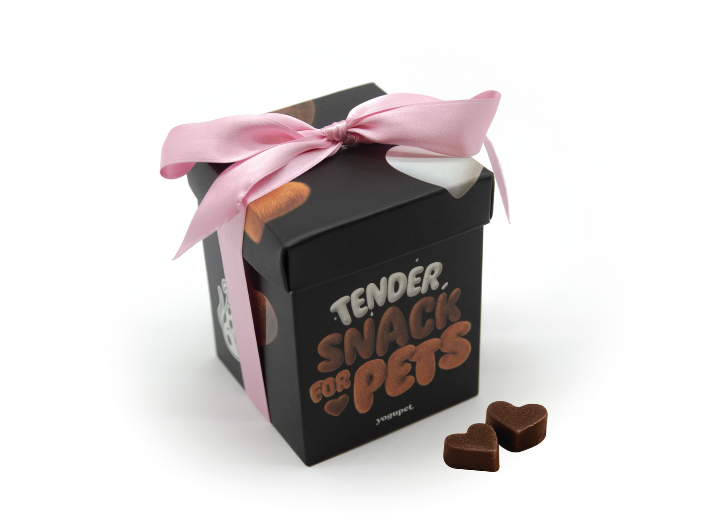 Black Box Лакомства със сьомга и кефир под формата на сърчице за кучета и котки 100gr (PRE-ORDER за февруари)