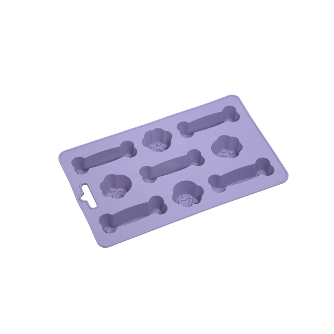 Тавичка за домашен сладолед за кучета и котки Fiboo Iceboo Ice Cream Tray for dogs Yellow/Purple