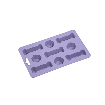 Тавичка за домашен сладолед за кучета и котки Fiboo Iceboo Ice Cream Tray for dogs Yellow/Purple