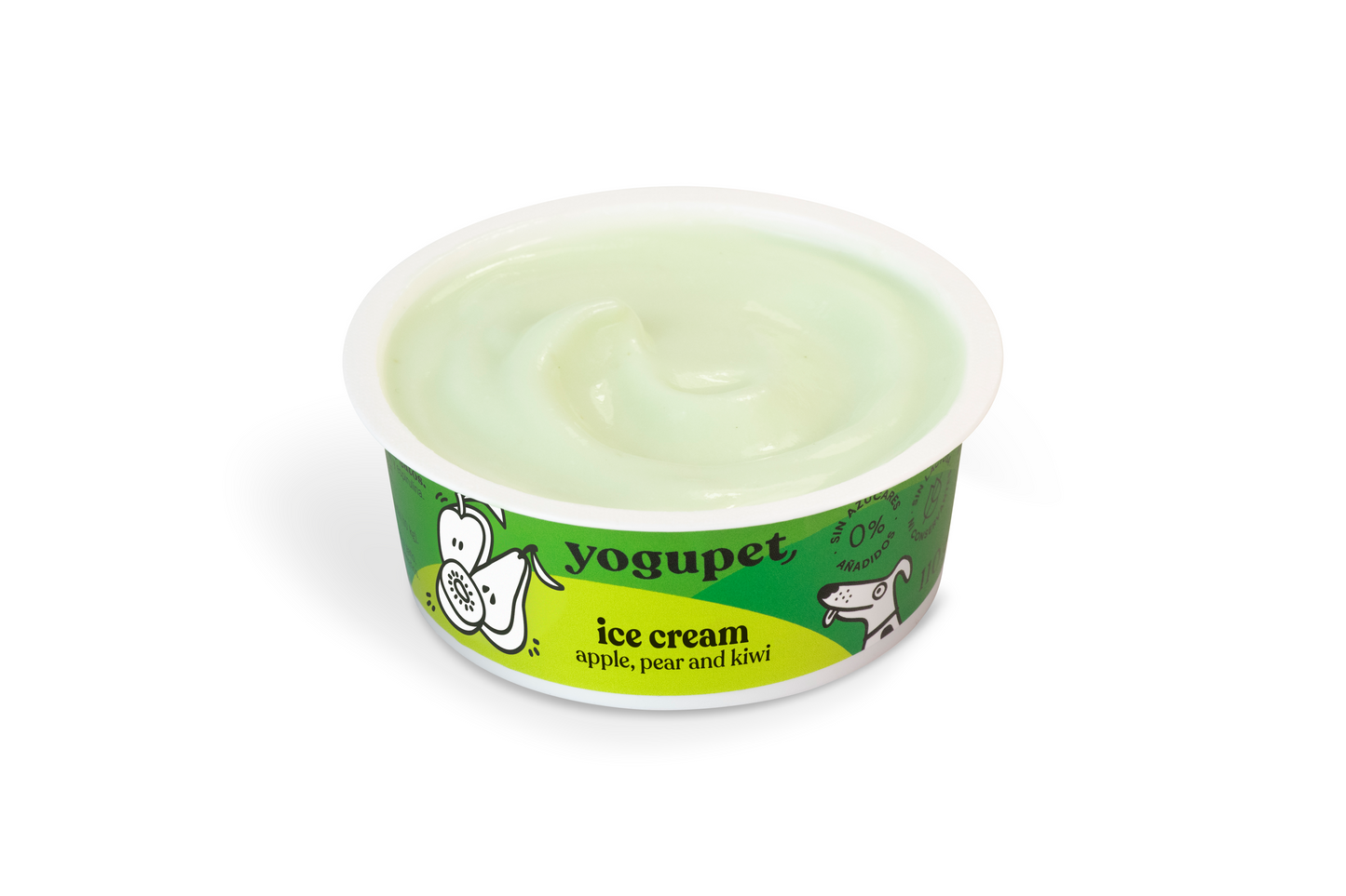 Yogupet Ice Cream – Ябълка, круша и киви (сладолед за кучета и котки) 110gr