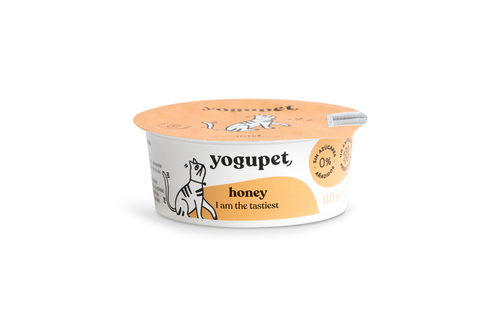 Yogupet Cat Honey – йогурт за котки с мед (без лактоза) 110gr