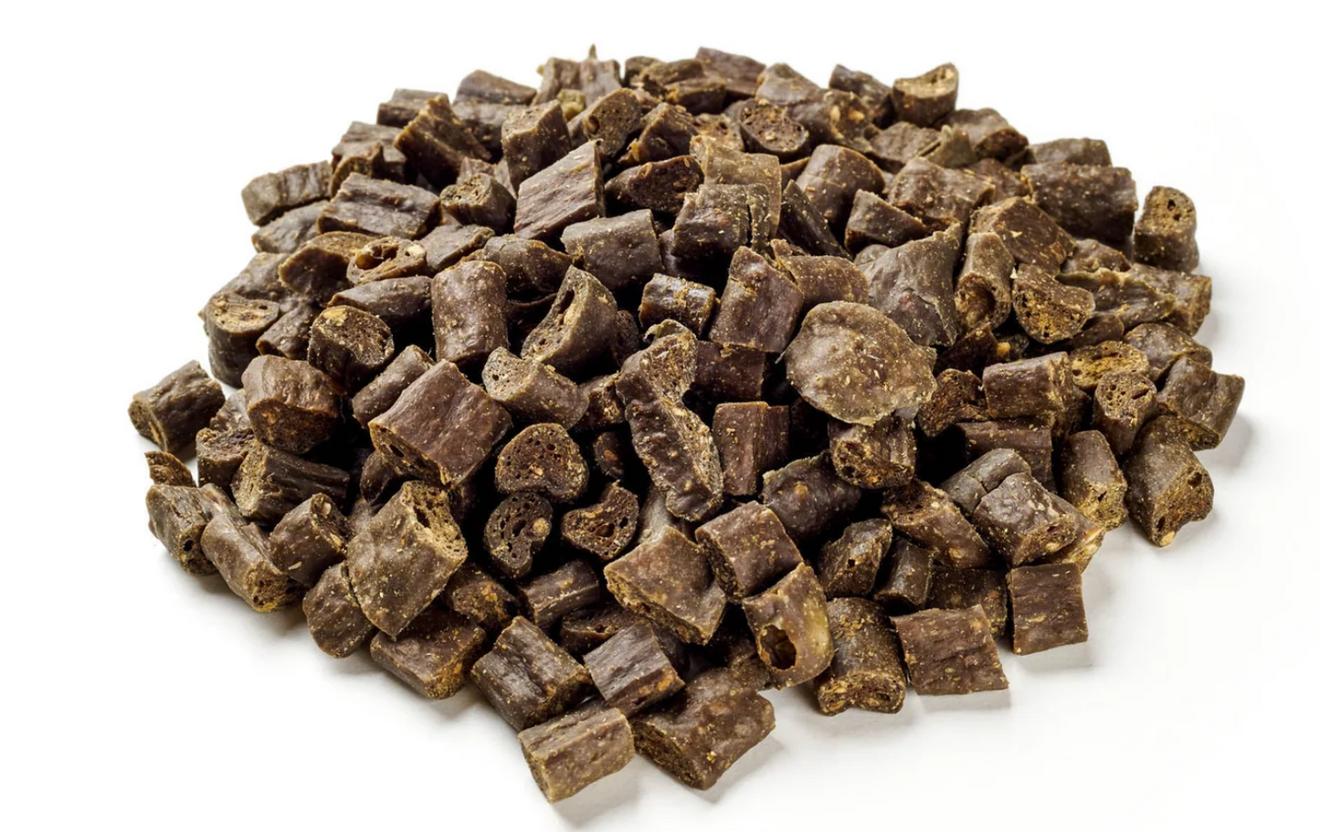 Тренировъчни лакомства за кучета с конско месо (98% месо) 100gr