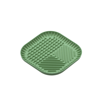 Подложка за близане за кучета и котки Fiboo Slowing Mat Fiboowl Yellow/Beige/Green