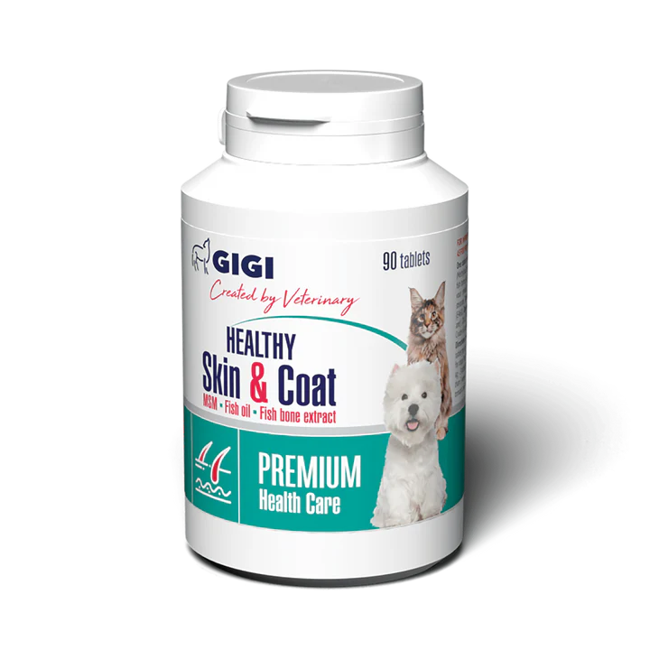 GIGI VET PERFECT Skin & Coat - Премиум добавка за домашни любимци козина и кожа