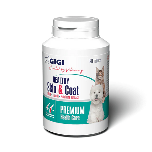 GIGI VET PERFECT Skin & Coat - Премиум добавка за домашни любимци козина и кожа