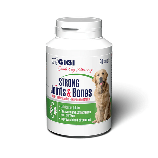 GIGI VET Strong Joints and Bones - Премиум хранителна добавка за стави и кости за кучета