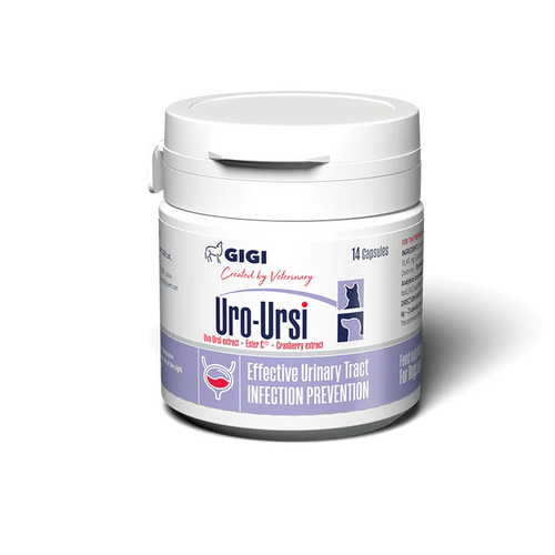 Хранителна добавка за уринарния тракт за котки и кучета GIGI VET URO-Ursi