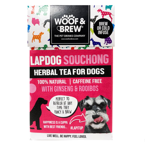 Чай за кучета 100% натурален за имунитет и храносмилане Lapdog Souchong Tea for Dogs - 7 бр.